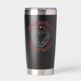 Botella Aislada Sourdough Sweetheart – Regalo divertido con juego