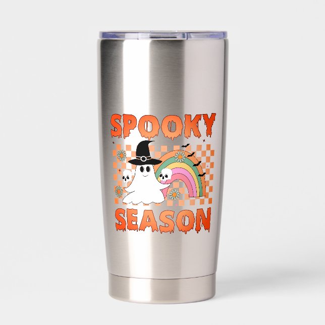 Botella Aislada Spooky Season Halloween Vibes-45634 (Frente)