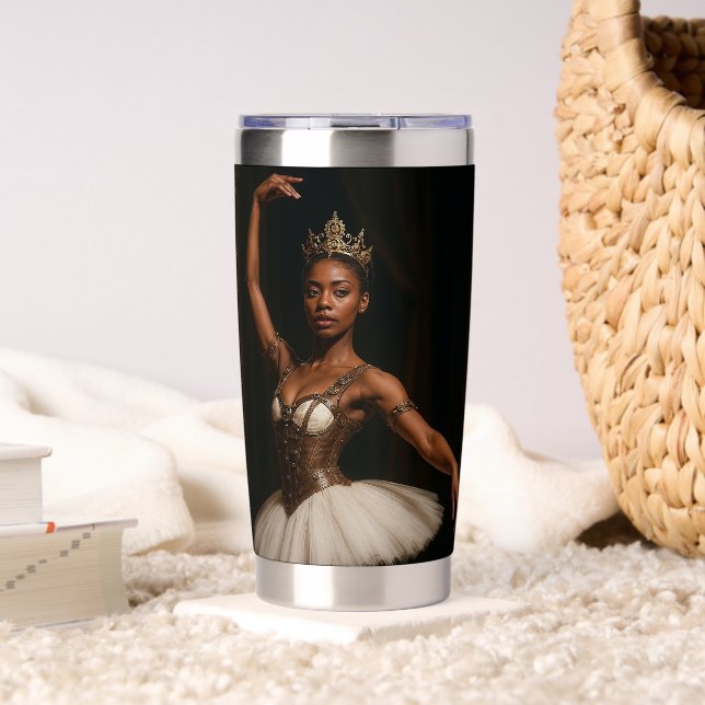 Botella Aislada Steampunk Royal Ballerina Elegante Fantasía (Sala de estar (girado))