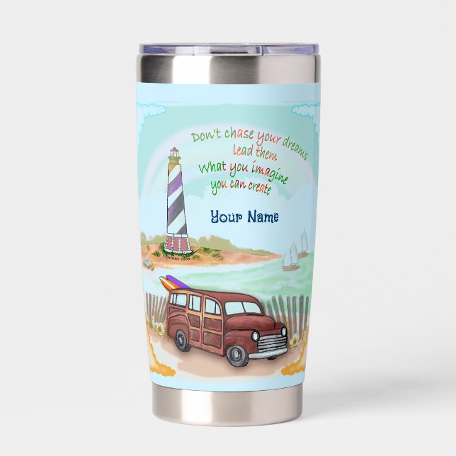 Botella Aislada Sueños de faro (Frente)