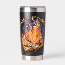Taza aislada para el evento Game of Tomes 2026