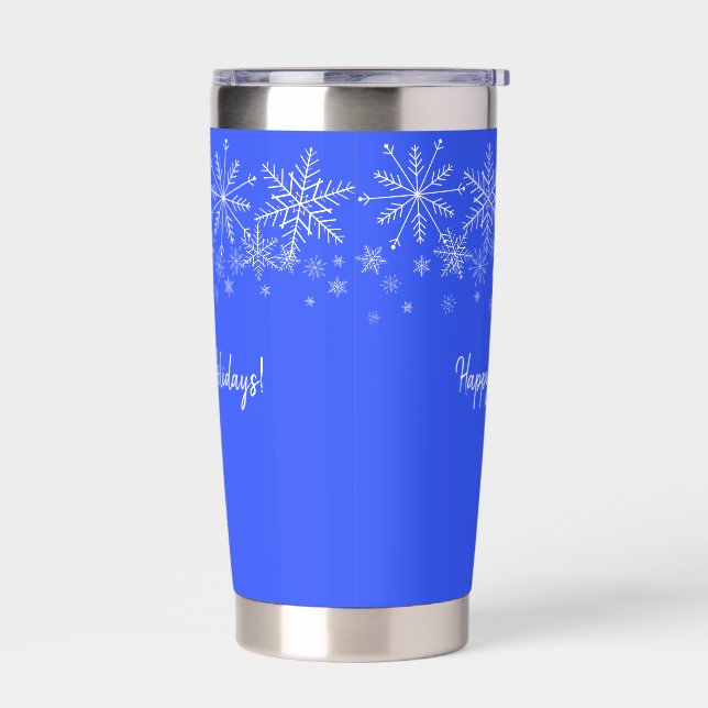 Botella Aislada Taza aislante copo de nieve (Izquierdo)