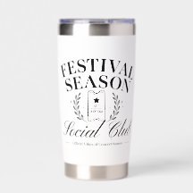 Taza de 20oz del Club Social del Festival de Músic