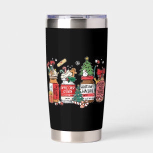 Botella Aislada Taza de medicamentos navideños – Botellas de presc