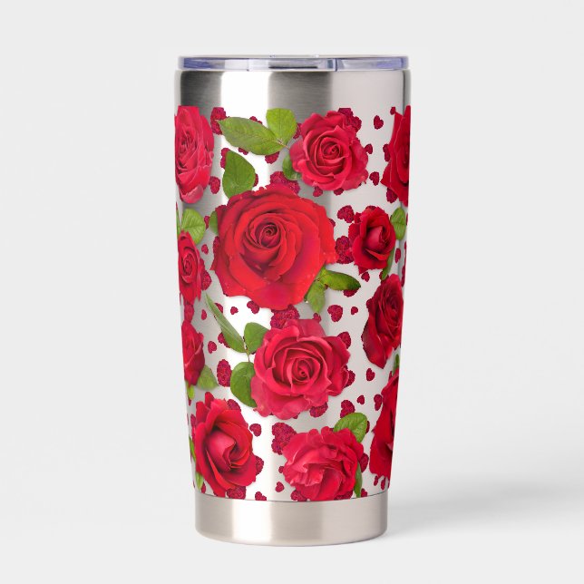 Botella Aislada Taza de papel (Frente)