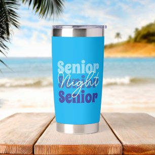 Botella Aislada Taza Personalizada Noche de Gala de Graduación con