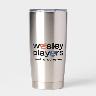 Botella Aislada Taza térmica de acero inoxidable Wesley Players