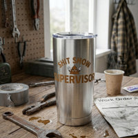 Taza térmica divertida para supervisor de espectác