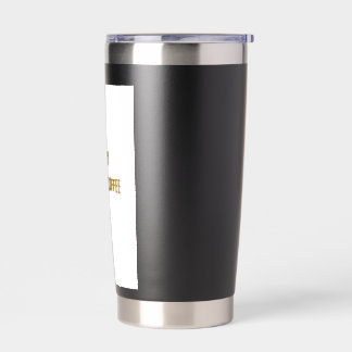 Botella Aislada Taza térmica negra