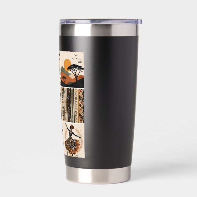 Botella Aislada tazas de arte (Izquierdo)