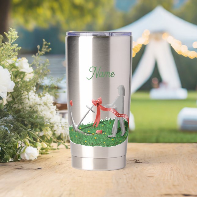 Botella Aislada Thermobecher (Boda (girado))