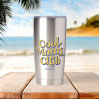 Tipografía del Club de Madres Retro Cool Minimalis