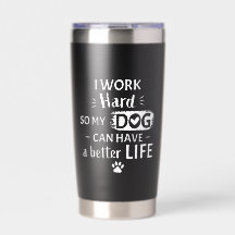 Trabajo Duro Para Mi Perro Regalo Divertido Para A