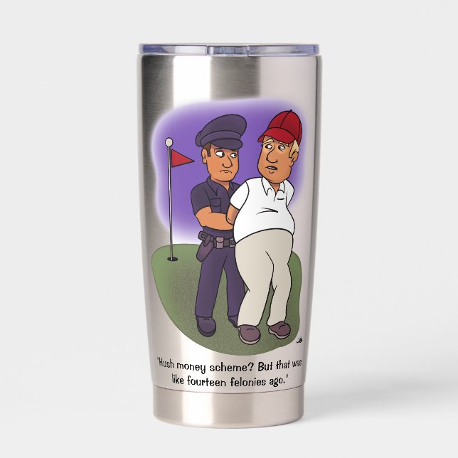 Botella Aislada Trump Felonies (Detrás)