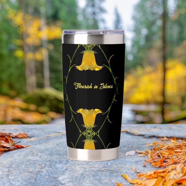 Botella Aislada Tumbler 20 oz – Flowers for the Soul (Al aire libre (girado))