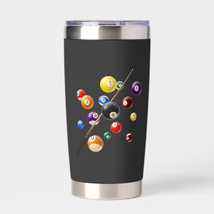 Botella Aislada Tumbler Aislado De Billiards