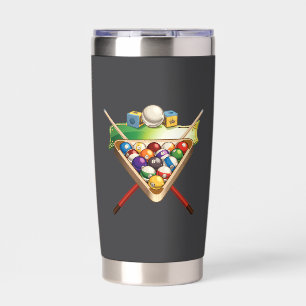 Botella Aislada Tumbler Aislado De Billiards