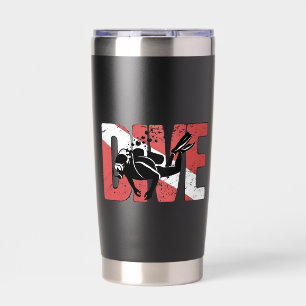 Botella Aislada Tumbler aislado de buceo