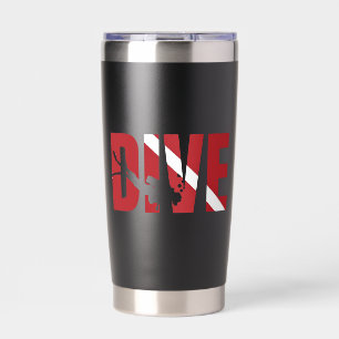 Botella Aislada Tumbler aislado de buceo