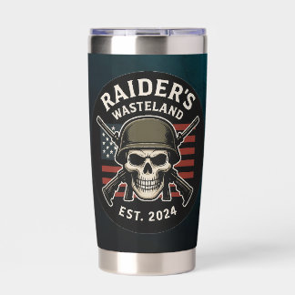 Botella Aislada Tumbler de 20oz de Raider's Wasteland