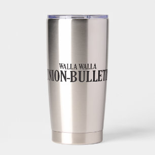 Botella Aislada Tumbler de viaje de WWUB