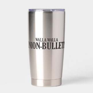 Botella Aislada Tumbler de viaje de WWUB