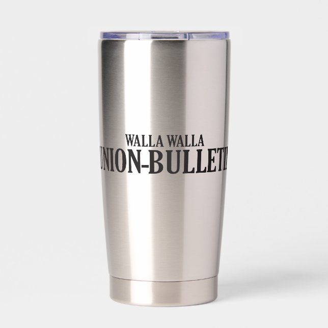 Botella Aislada Tumbler de viaje de WWUB (Frente)