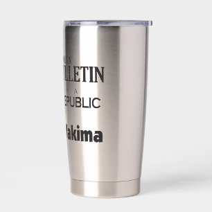 Botella Aislada Tumbler de viajes de todos los afiliados