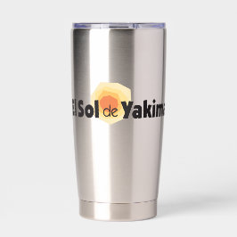 Botella Aislada Tumbler de viajes El Sol