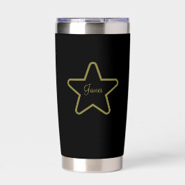 Botella Aislada Tumbler térmico Star personalizado