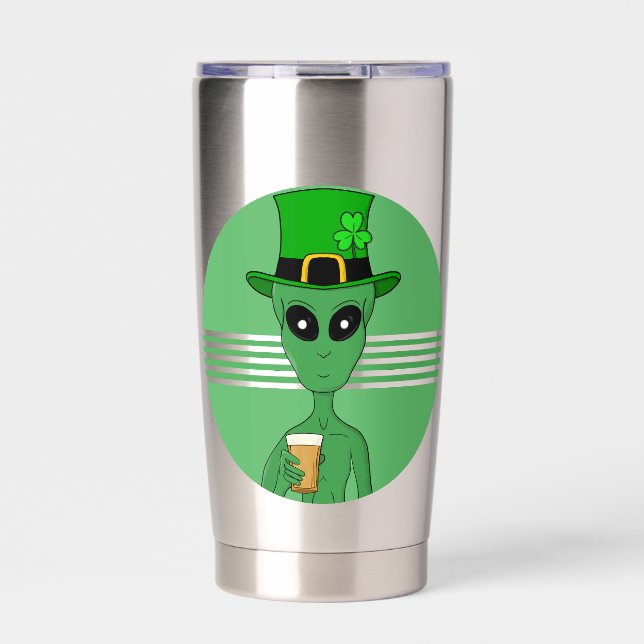 Botella Aislada Un extranjero de St. Patrick (Frente)