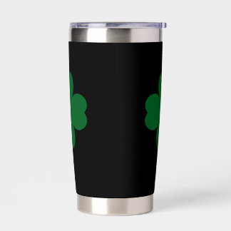 Botella Aislada Vaso aislante del Día de San Patricio 