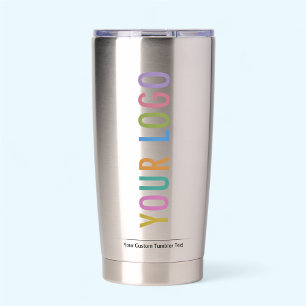 Botella Aislada Vaso de Acero Inoxidable Logotipo Personalizado de