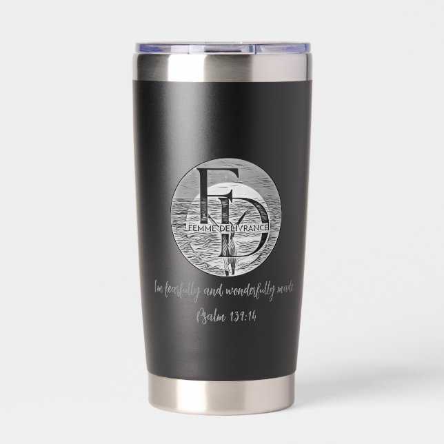 Botella Aislada Vaso Femme Delivrance (Frente)