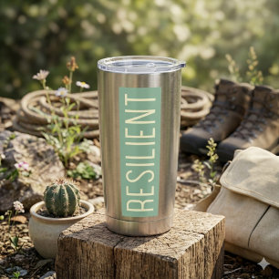 Botella Aislada Vaso Térmico RESISTENTE – Fuerza que Perdura