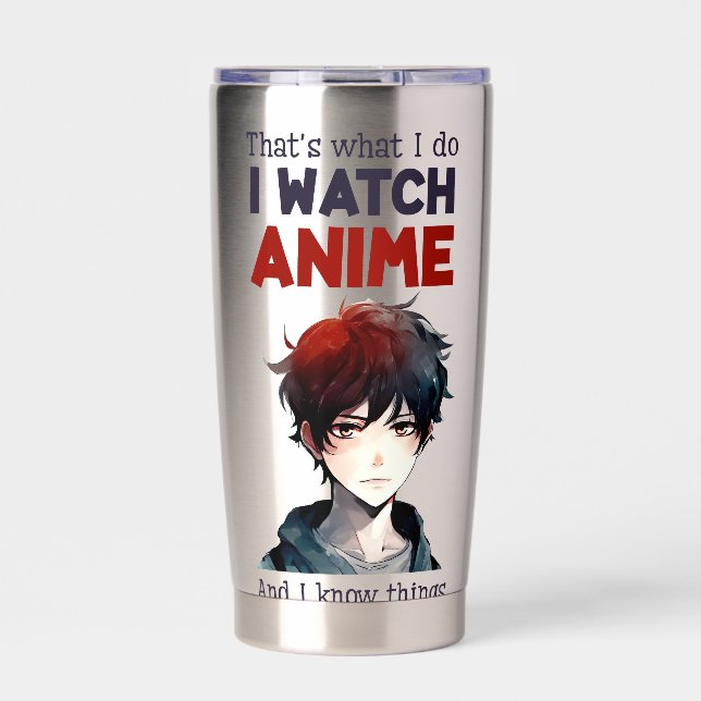 Botella Aislada veo Anime (Frente)