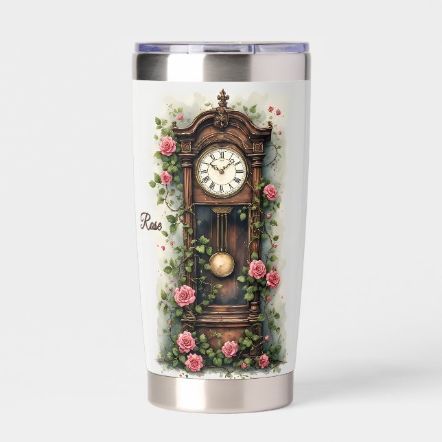 Botella Aislada Vintage Ivy Rose Grandfather Clock (Frente)