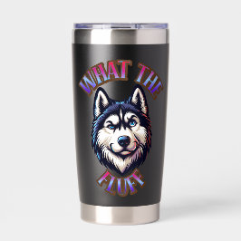 Botella Aislada What The Fluff Paw Print Magnet