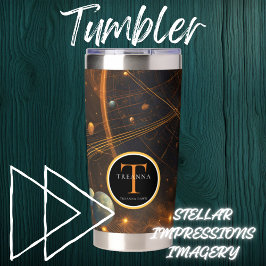 Botella Aislada Whisper galáctico