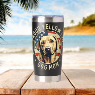Botella Aislada Yellow Lab GiftsProud Yellow Labrador Retriever