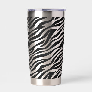 Botella Aislada Zebra Stripes Seamless Pattern Animal Print-60492