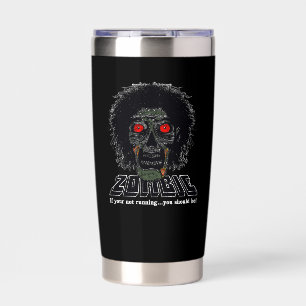 Botella Aislada ZOMBIE - si no estás corriendo deberías