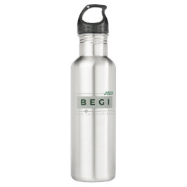 Botella clásica de agua de acero inoxidable