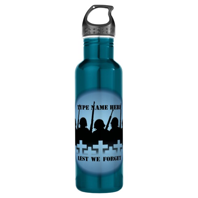 Botella conmemorativa de la guerra para que no olv (Anverso)