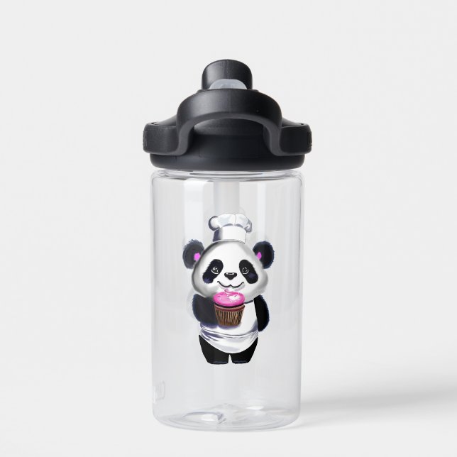 Botella Cute Panda Bear Water (Parte trasera)
