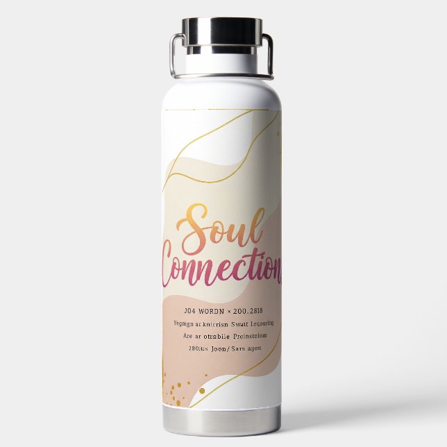 Botella de agua (Parte trasera)