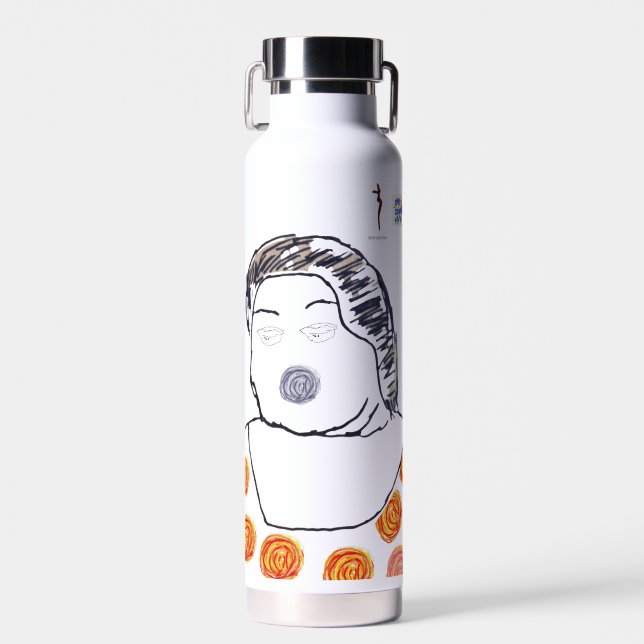 BOTELLA DE AGUA マーシャと寿司 (Delantero)