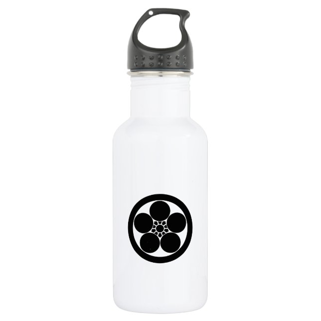 BOTELLA DE AGUA 丸に梅鉢 (Anverso)