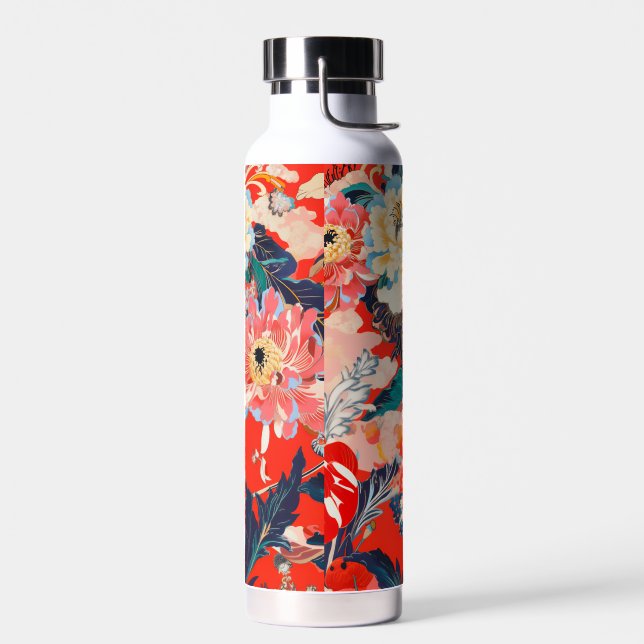 Botella De Agua 百花繚乱 Reimagined2 (Izquierdo)