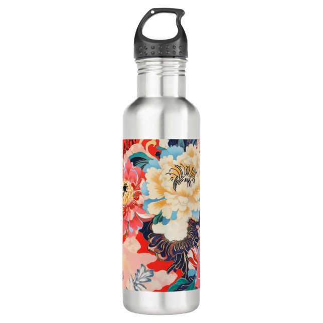 Botella De Agua 百花繚乱 Reimagined2 (Anverso)